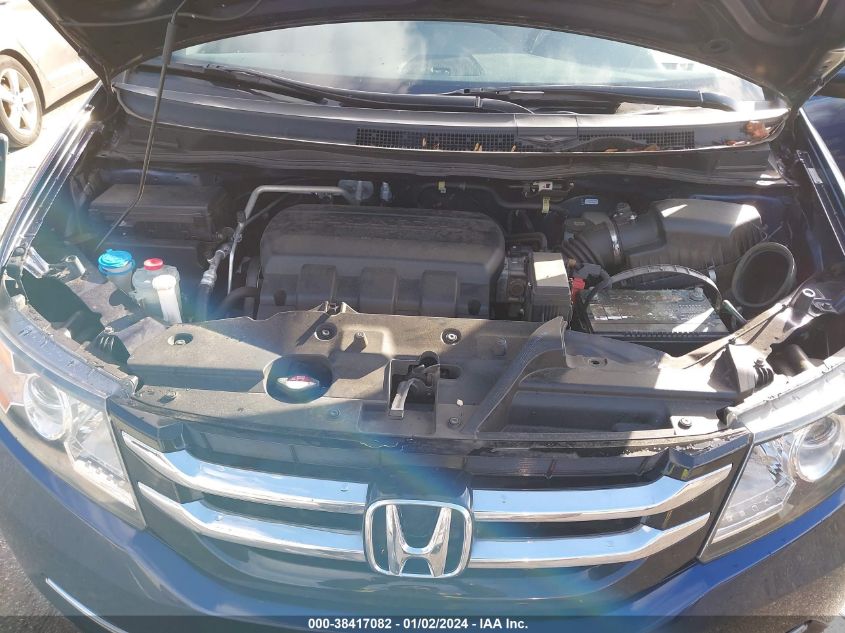 2017 HONDA ODYSSEY EXL - 5FNRL5H64HB021354