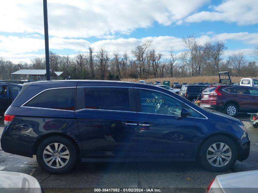 2017 HONDA ODYSSEY EXL - 5FNRL5H64HB021354