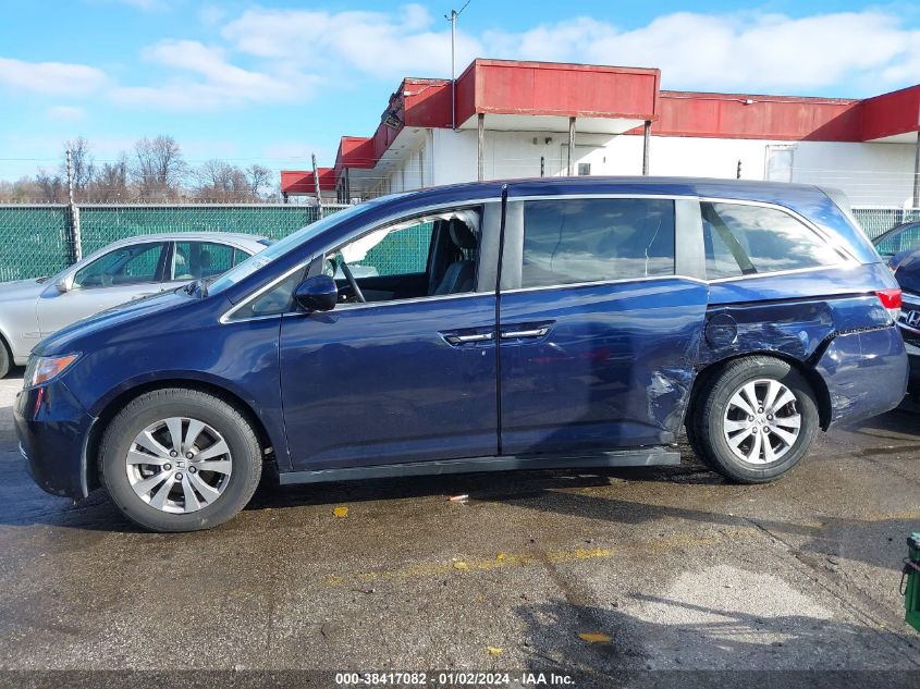 2017 HONDA ODYSSEY EXL - 5FNRL5H64HB021354