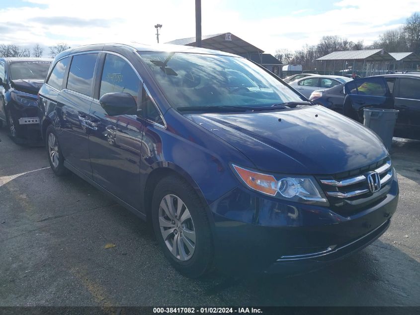 2017 HONDA ODYSSEY EXL - 5FNRL5H64HB021354