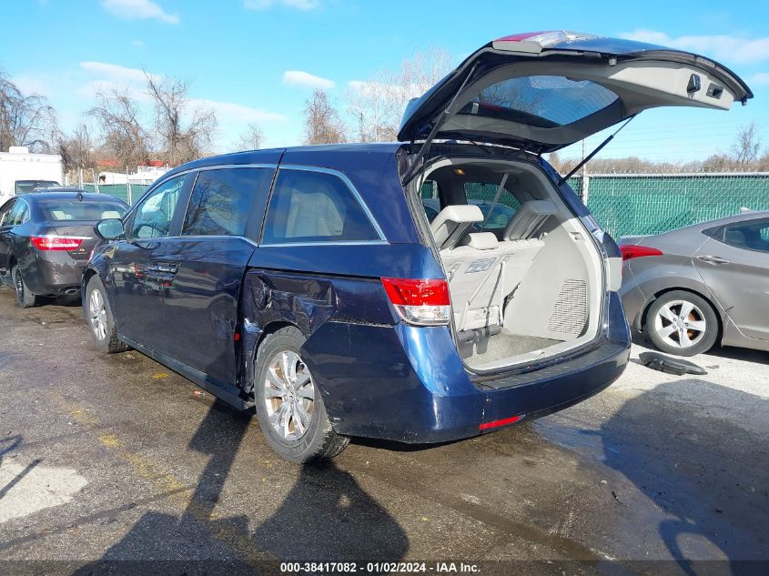 2017 HONDA ODYSSEY EXL - 5FNRL5H64HB021354