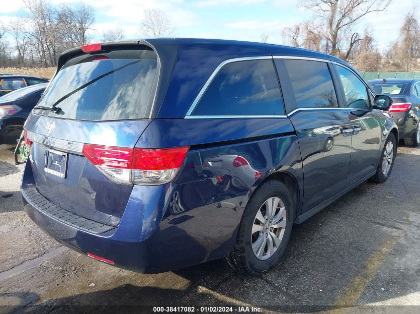 2017 HONDA ODYSSEY EXL - 5FNRL5H64HB021354