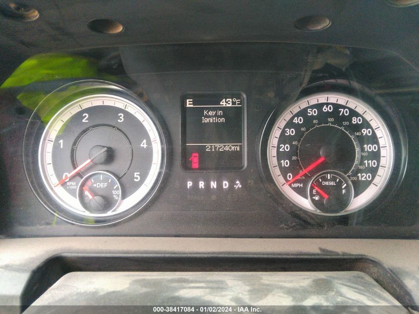 2018 RAM 2500 ST - 3C6UR5HL2JG261119