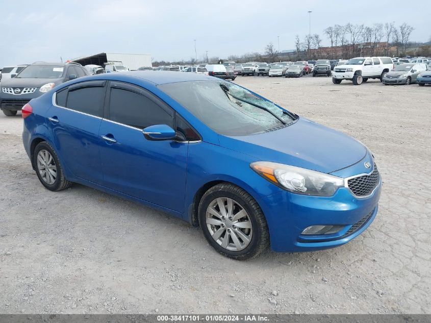 2015 KIA FORTE EX - KNAFX4A86F5309160