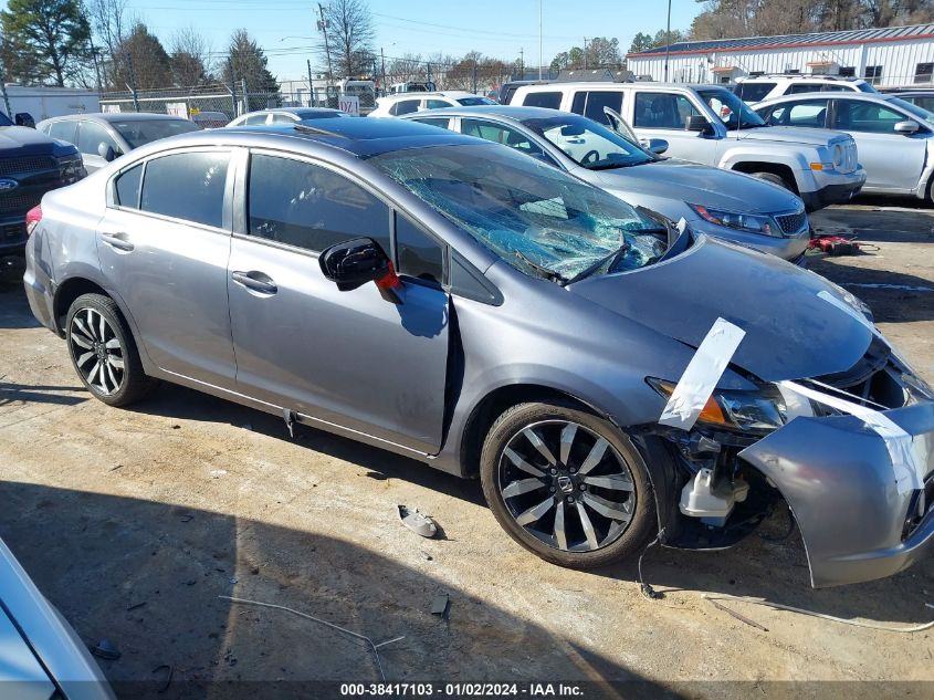 2014 HONDA CIVIC EXL - 19XFB2F97EE221499