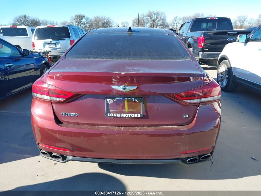2015 HYUNDAI GENESIS 5.0 - KMHGN4JF3FU051953