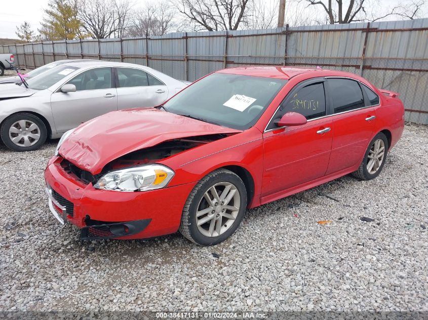 2013 CHEVROLET IMPALA LTZ - 2G1WC5E32D1255396