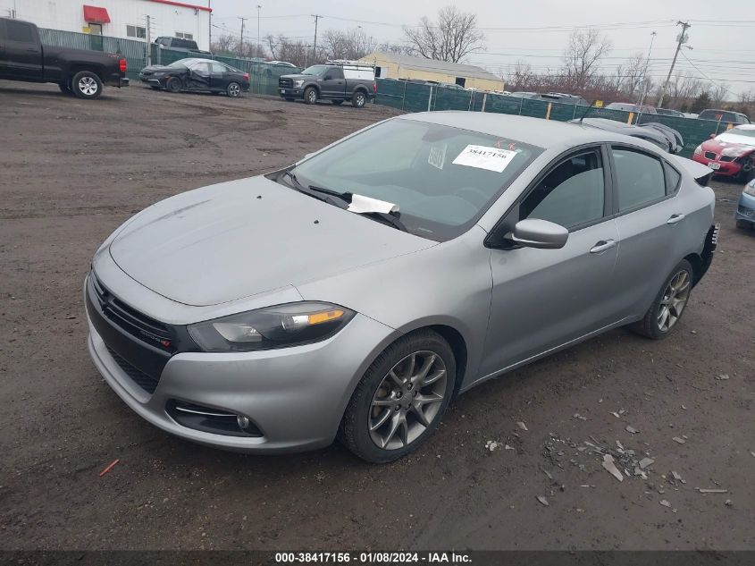 2015 DODGE DART SXT - 1C3CDFBB5FD142529