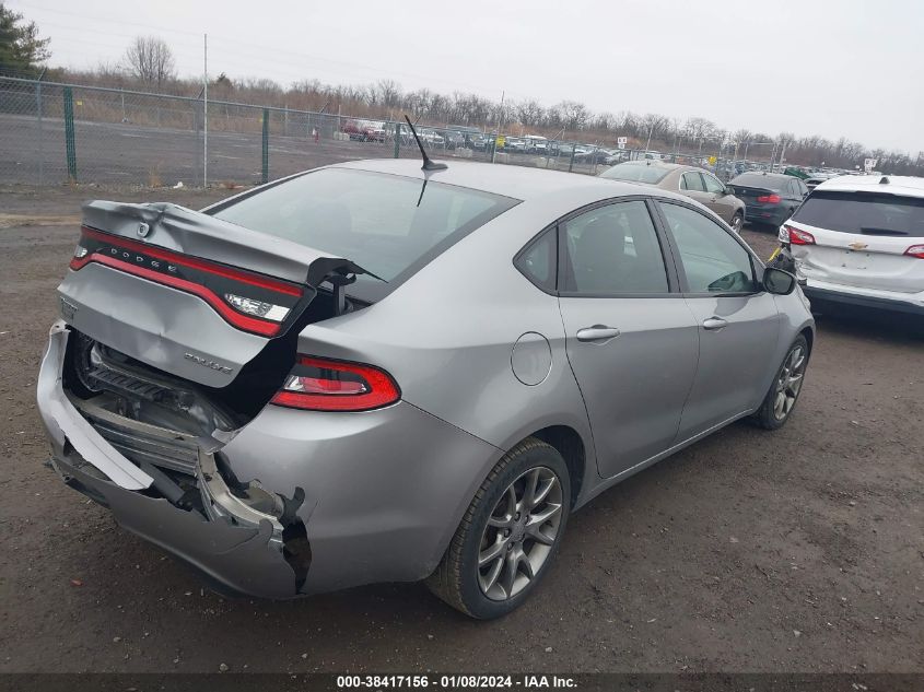 2015 DODGE DART SXT - 1C3CDFBB5FD142529