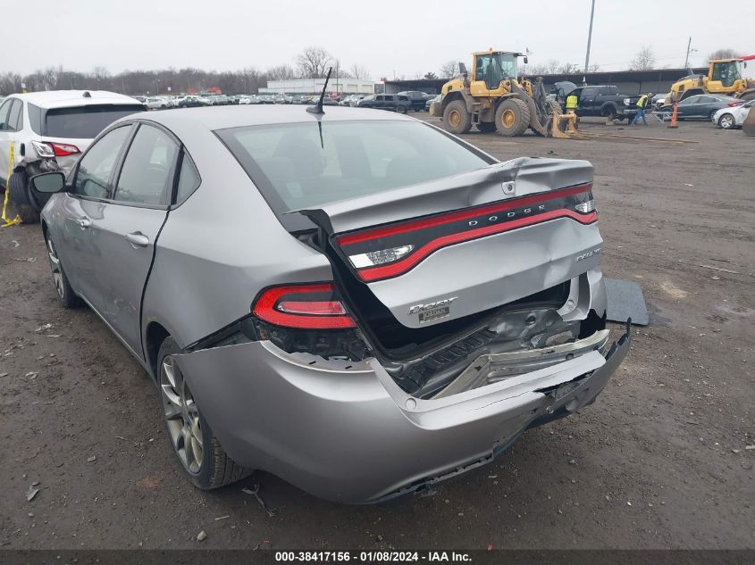 2015 DODGE DART SXT - 1C3CDFBB5FD142529