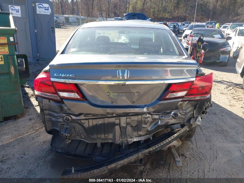 2013 HONDA CIVIC LX - 19XFB2F55DE021698