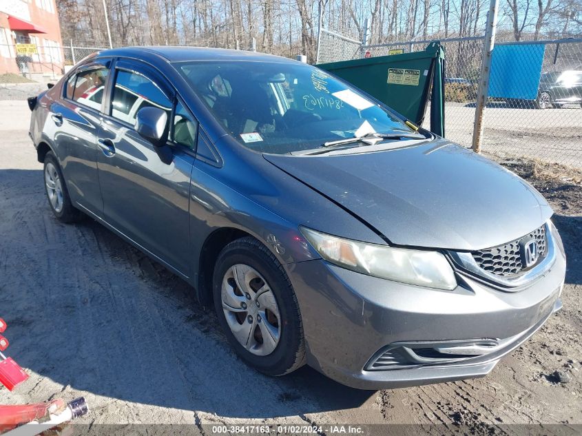 2013 HONDA CIVIC LX - 19XFB2F55DE021698
