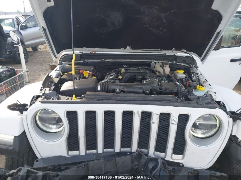 2022 JEEP WRANGLER UNLIMITED SAHARA - 1C4HJXEG8NW244787