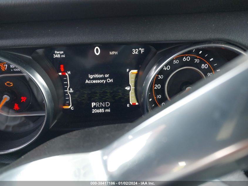2022 JEEP WRANGLER UNLIMITED SAHARA - 1C4HJXEG8NW244787