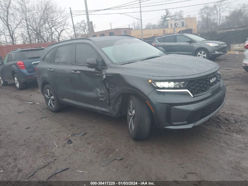 2022 KIA SORENTO S - 5XYRL4LC2NG128219