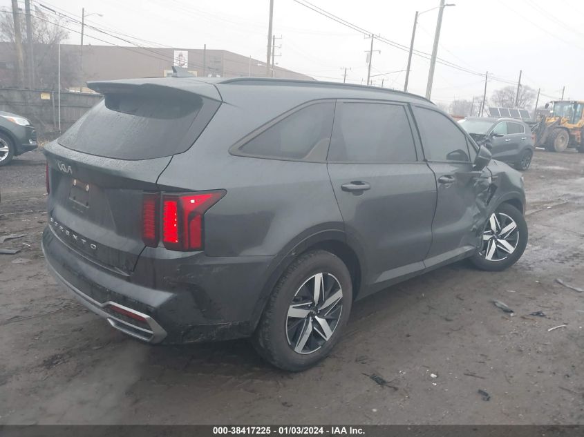 2022 KIA SORENTO S - 5XYRL4LC2NG128219