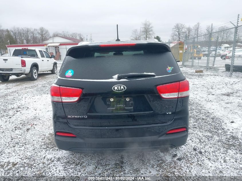 2017 KIA SORENTO 3.3L LX - 5XYPG4A58HG329062