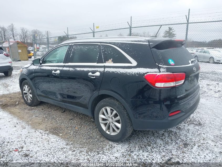 2017 KIA SORENTO 3.3L LX - 5XYPG4A58HG329062