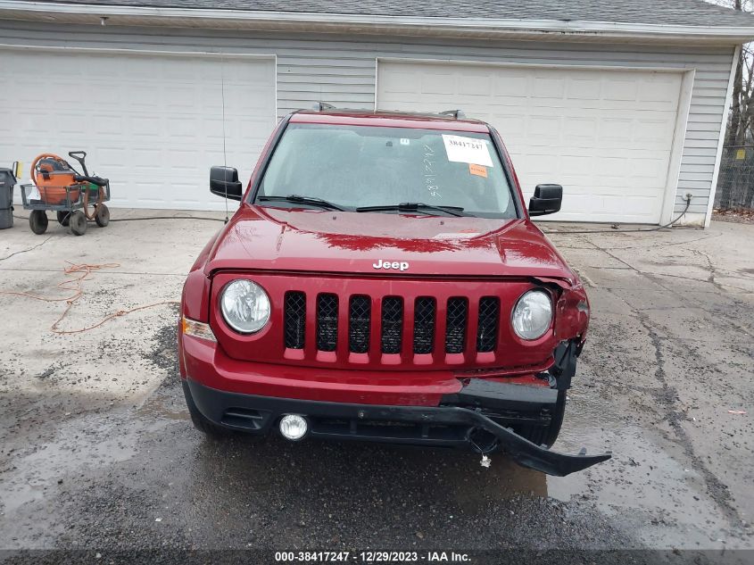 2014 JEEP PATRIOT LATITUDE - 1C4NJPFA3ED681881