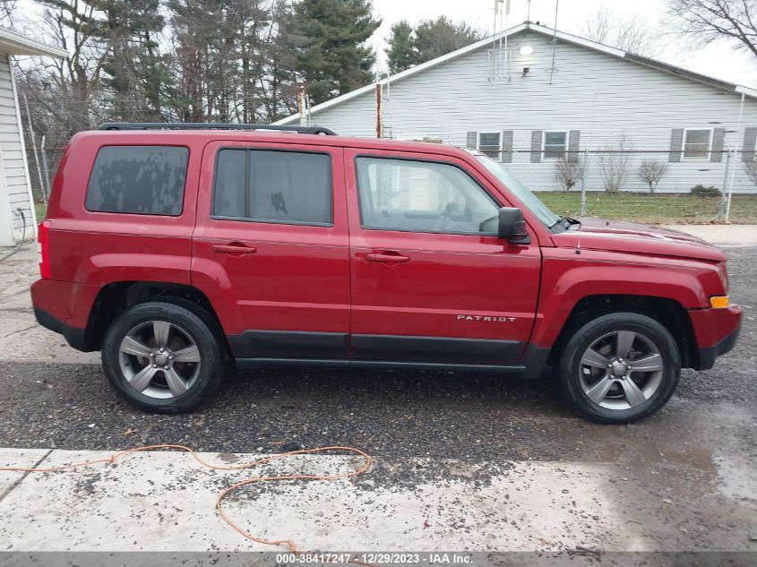 2014 JEEP PATRIOT LATITUDE - 1C4NJPFA3ED681881