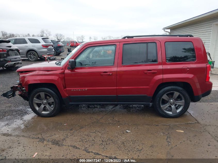 2014 JEEP PATRIOT LATITUDE - 1C4NJPFA3ED681881