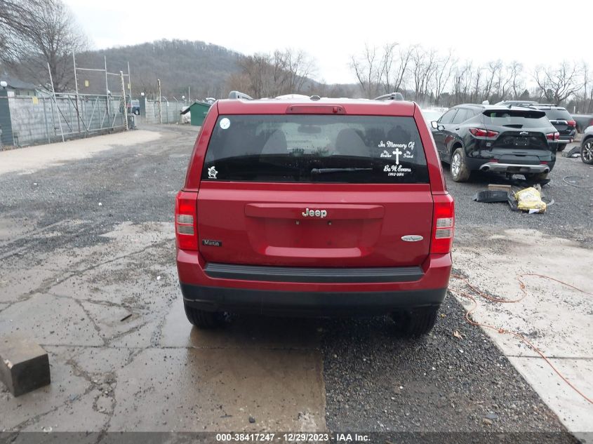2014 JEEP PATRIOT LATITUDE - 1C4NJPFA3ED681881