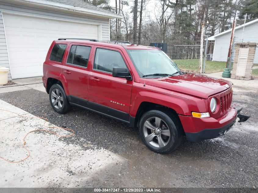 2014 JEEP PATRIOT LATITUDE - 1C4NJPFA3ED681881