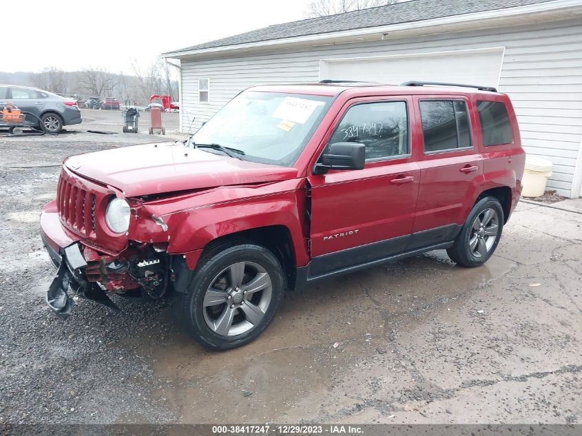 2014 JEEP PATRIOT LATITUDE - 1C4NJPFA3ED681881