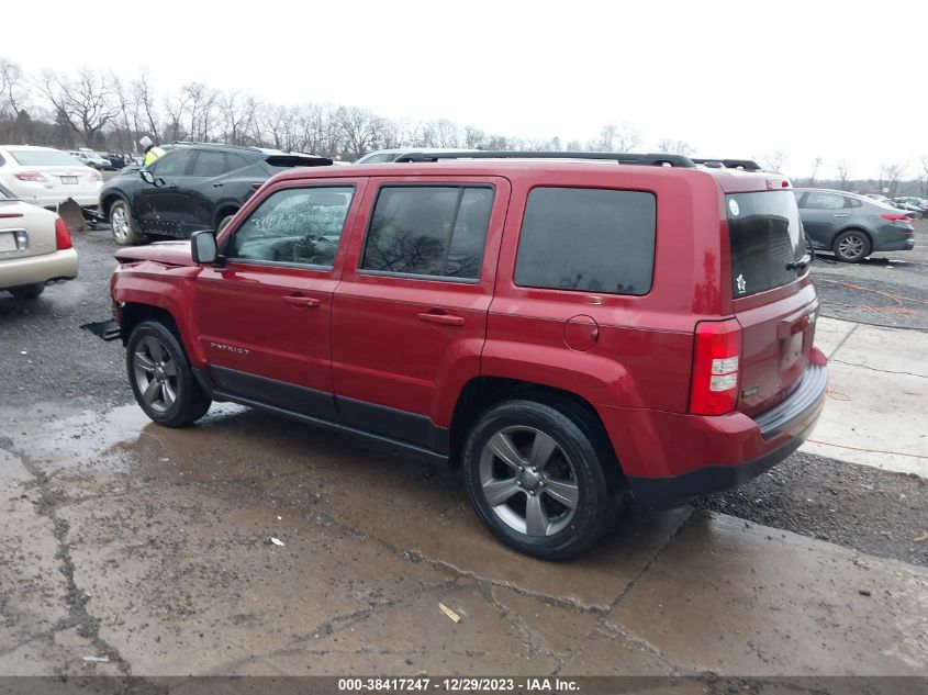 2014 JEEP PATRIOT LATITUDE - 1C4NJPFA3ED681881