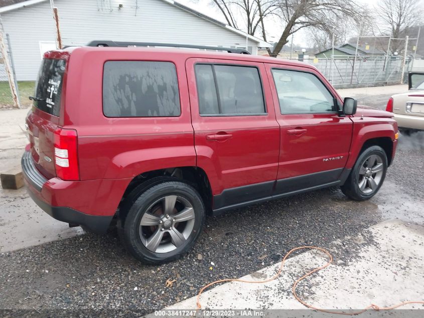 2014 JEEP PATRIOT LATITUDE - 1C4NJPFA3ED681881