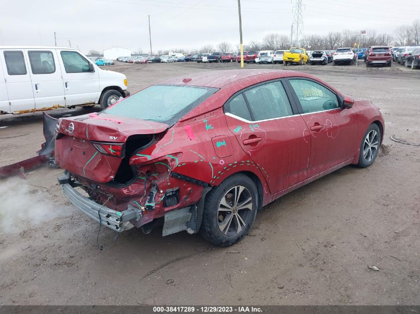 2020 NISSAN SENTRA SV - 3N1AB8CV1LY215761