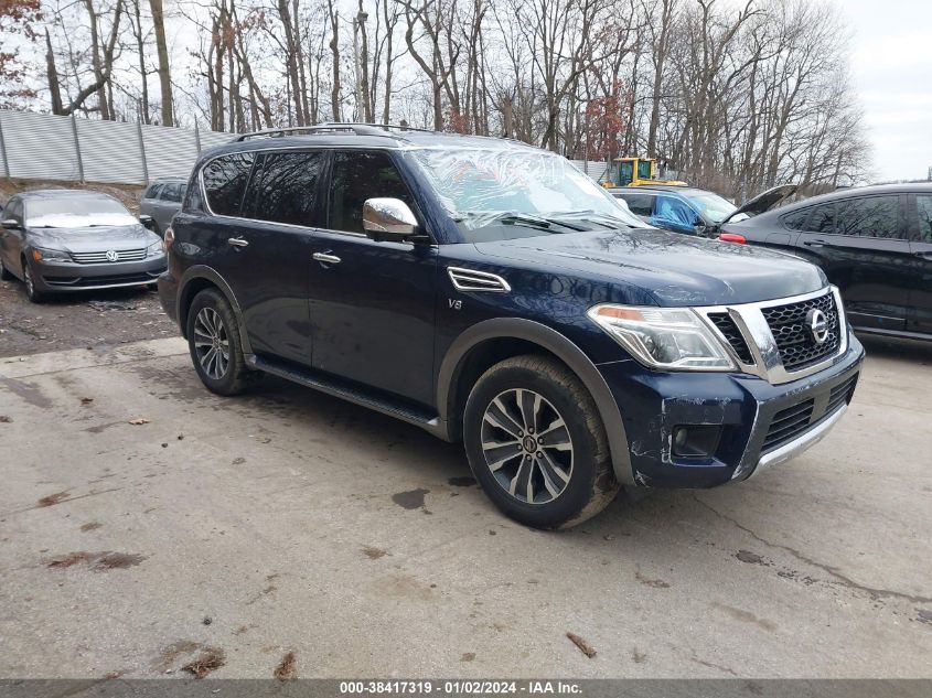 2017 NISSAN ARMADA SL - JN8AY2ND1H9009886