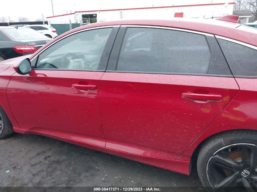 2019 HONDA ACCORD SPORT - 1HGCV1F30KA062924