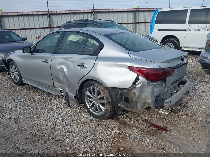 2017 INFINITI Q50 3.0T PREMIUM - JN1EV7AP5HM738105