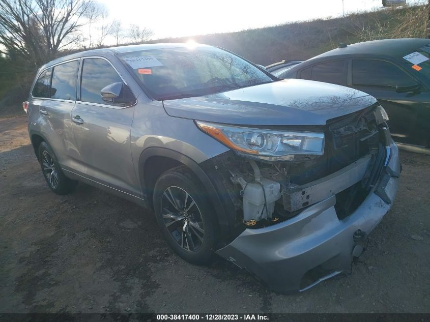 2016 TOYOTA HIGHLANDER LE PLUS V6 - 5TDZKRFH9GS184283