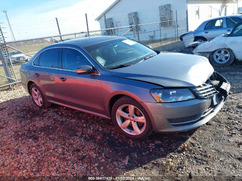 2013 VOLKSWAGEN PASSAT SE - 1VWBN7A31DC128311