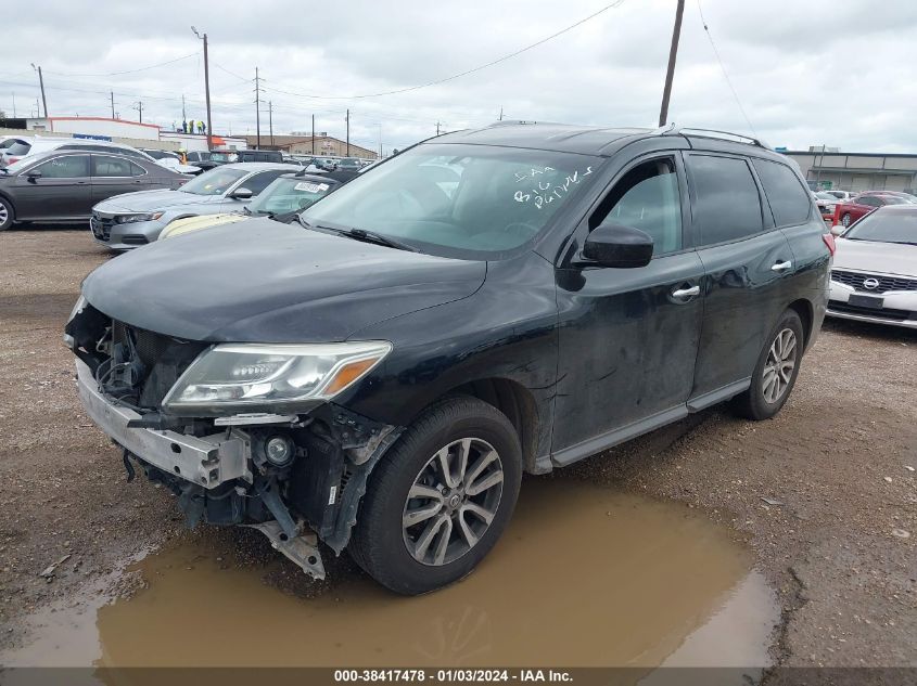 2014 NISSAN PATHFINDER SV - 5N1AR2MM3EC615730