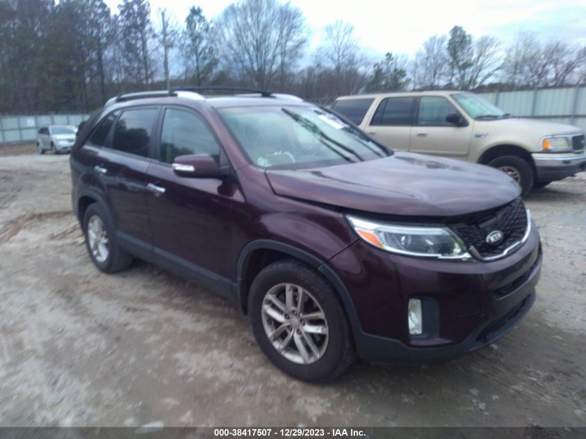 2014 KIA SORENTO LX - 5XYKT4A61EG509445