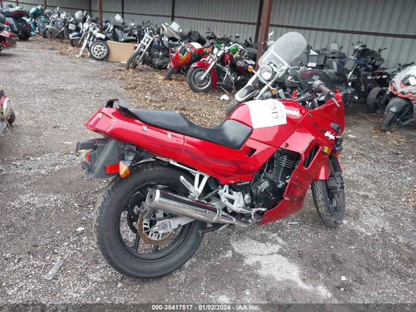 2006 KAWASAKI EX250 F - JKAEXMF146DA18072