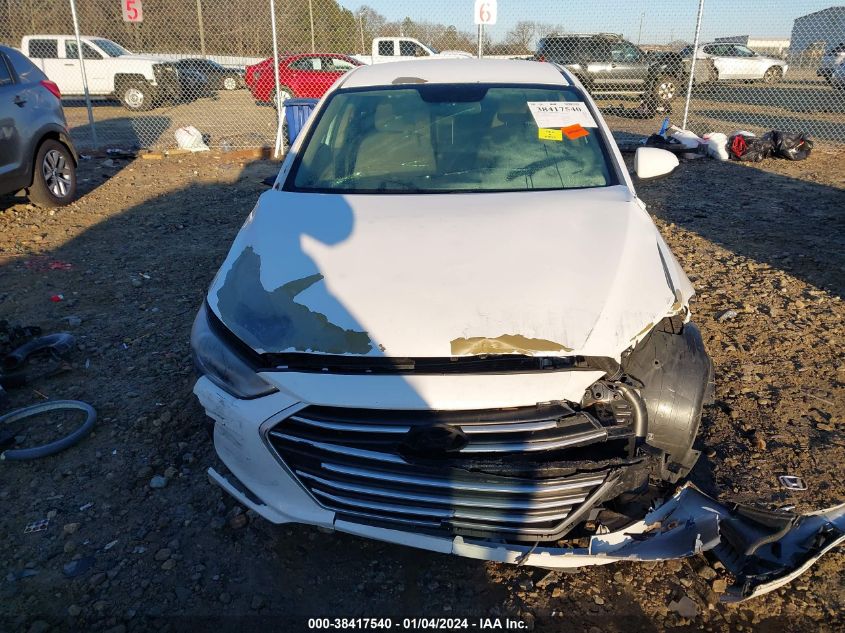 2018 HYUNDAI ELANTRA SEL - 5NPD84LF5JH294131
