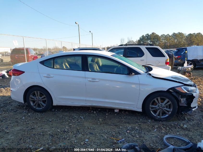 2018 HYUNDAI ELANTRA SEL - 5NPD84LF5JH294131
