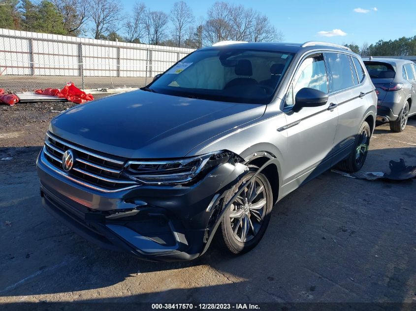 2022 VOLKSWAGEN TIGUAN 2.0T SE - 3VV3B7AX0NM150837