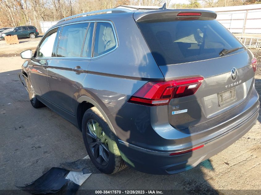 2022 VOLKSWAGEN TIGUAN 2.0T SE - 3VV3B7AX0NM150837