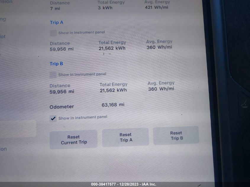 2019 TESLA MODEL X 100D/75D/LONG RANGE - 5YJXCBE24KF196931