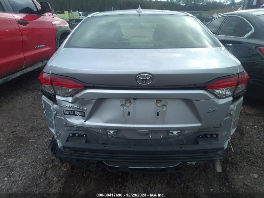 2021 TOYOTA COROLLA LE - JTDEPMAE5MU132707