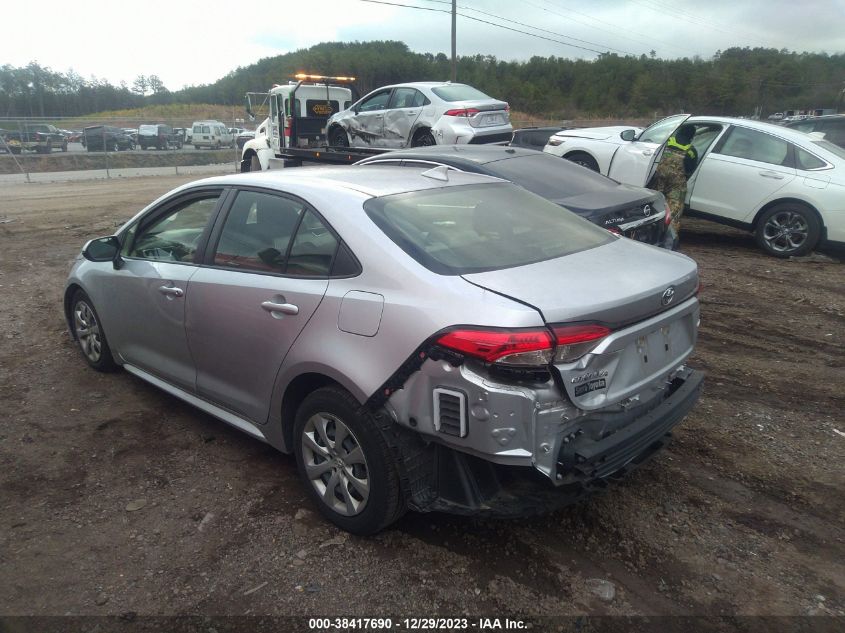 2021 TOYOTA COROLLA LE - JTDEPMAE5MU132707