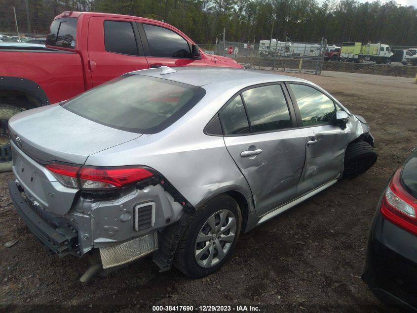 2021 TOYOTA COROLLA LE - JTDEPMAE5MU132707