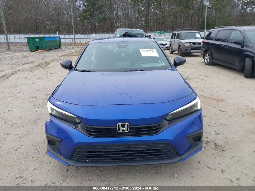 2022 HONDA CIVIC SPORT - 2HGFE2F52NH532798