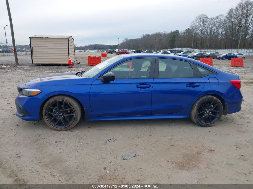 2022 HONDA CIVIC SPORT - 2HGFE2F52NH532798