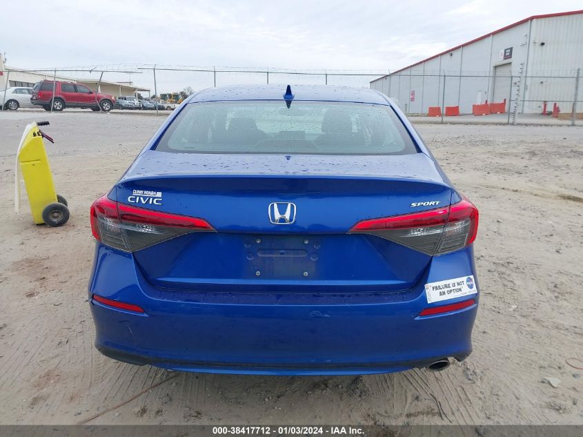 2022 HONDA CIVIC SPORT - 2HGFE2F52NH532798